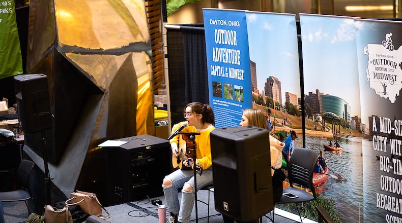 The Adventure Summit is a weekend-long celebration of outdoor adventure held at Wright State University - SHON CURTIS