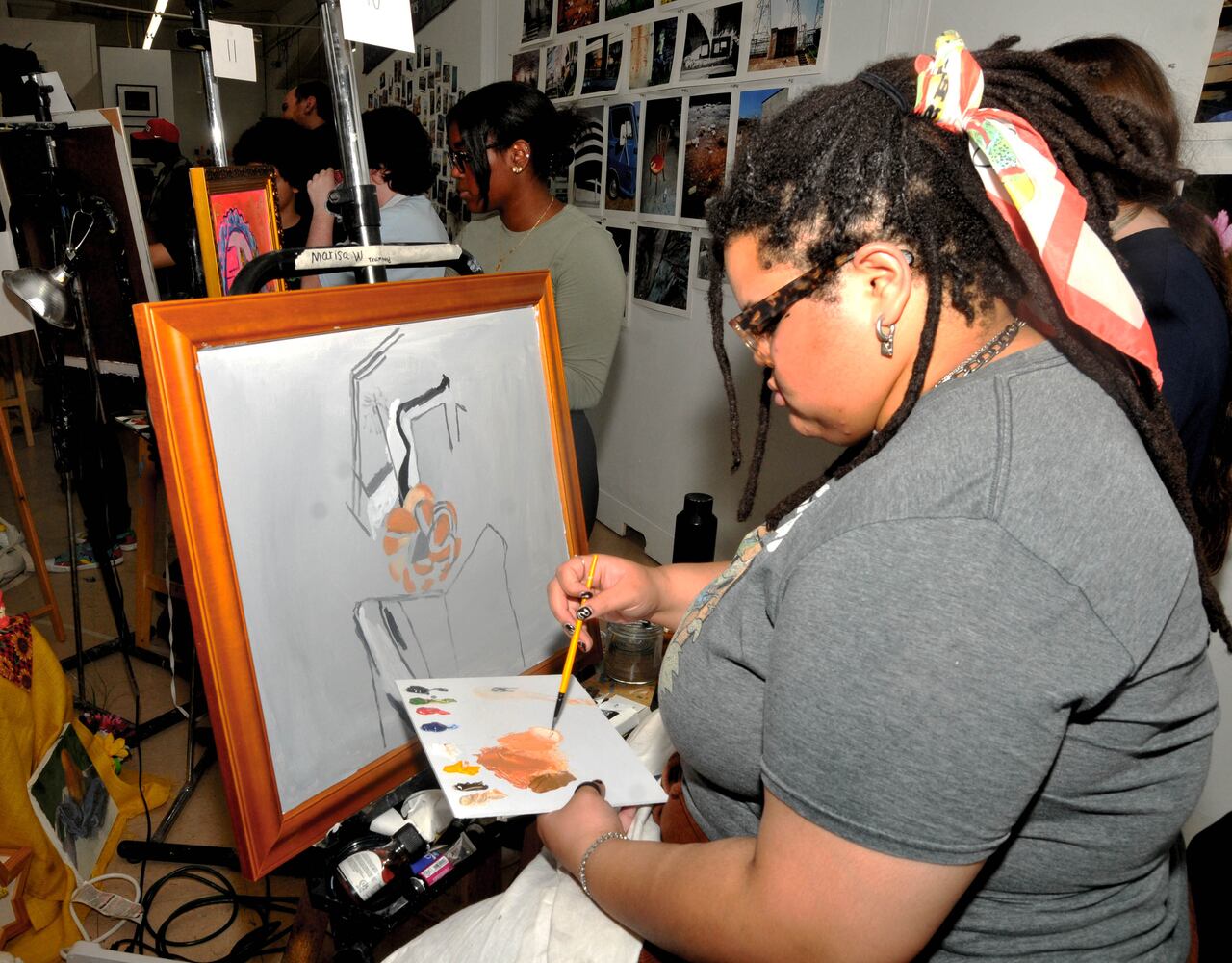 Did we spot you at K12 Gallery and TEJAS's "Art Off 2022"?