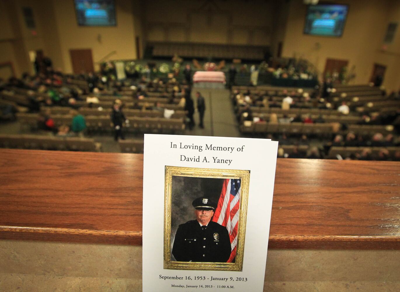Officer Yaney's Funeral