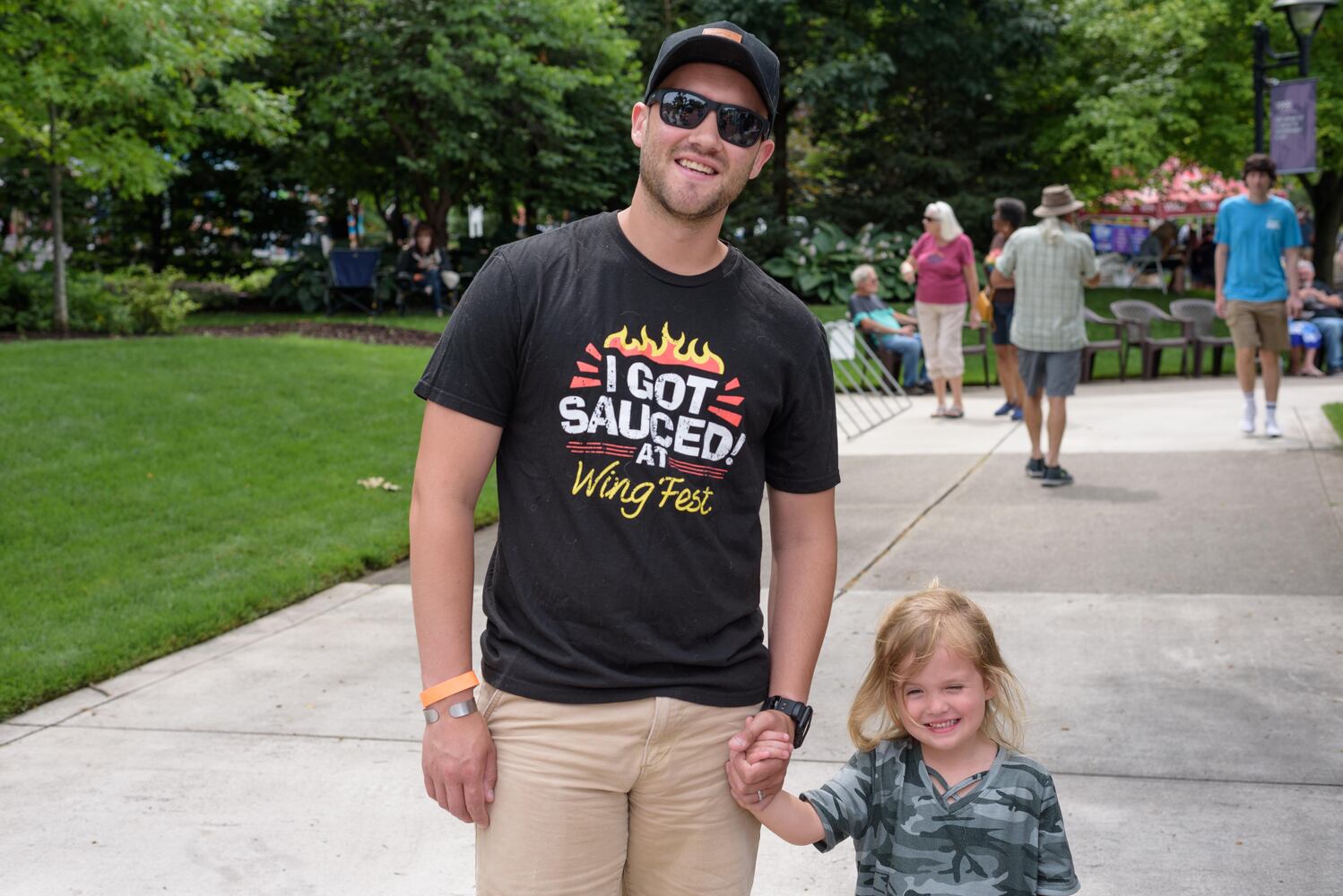 PHOTOS: Did we spot you at the Kickin’ Chicken Wing Fest at Fraze Pavilion?