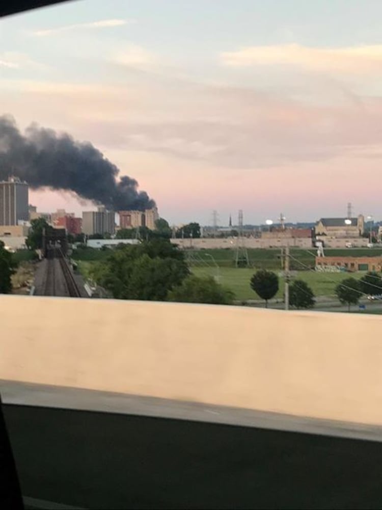 Downtown Dayton Fire