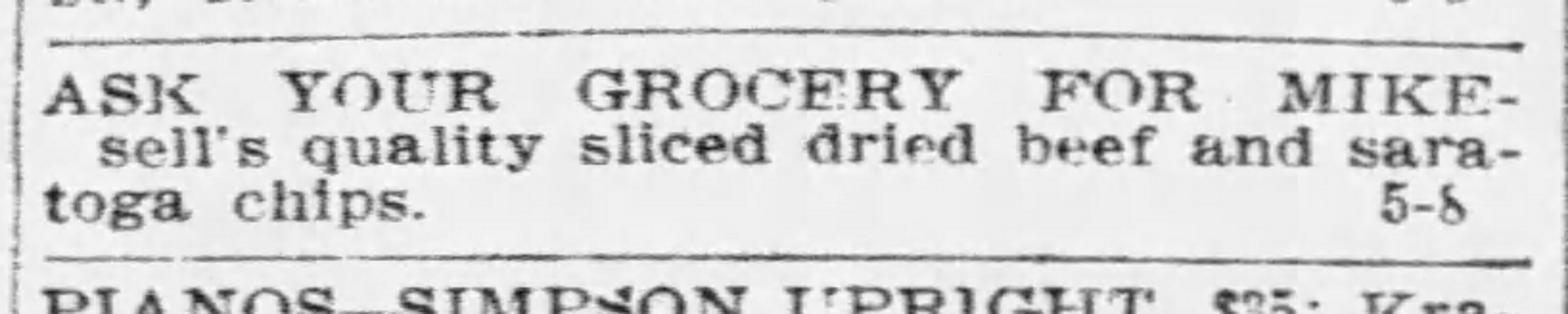Mikesell's potato chips