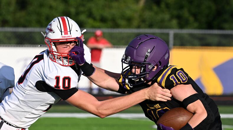 The Tippecanoe High School football team beat Bellbrook 21-0 on Friday, Aug. 22 at Miami Valley South Stadium. NICK FALZERANO / CONTRIBUTED PHOTO