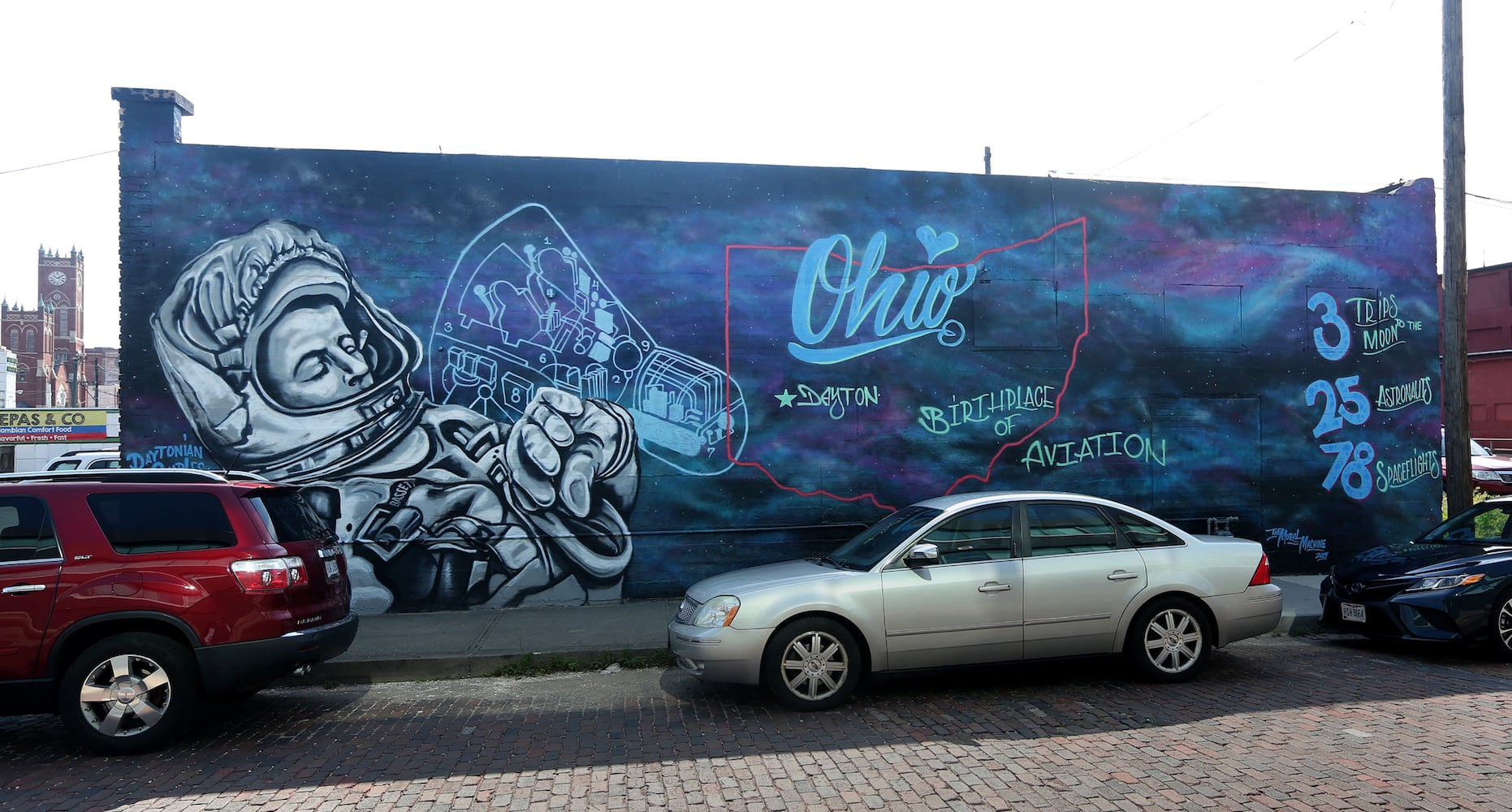 New downtown mural is out of this world