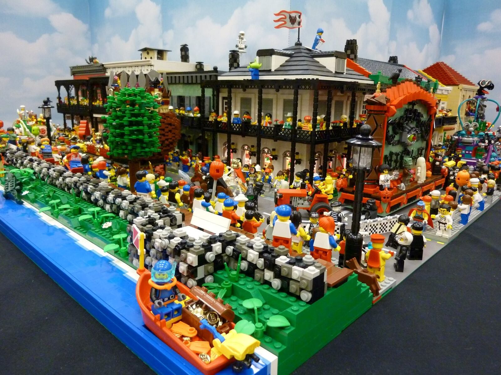 Mardi Gras will be at this weekends LEGO BrickUniverse Convention in Dayton. CONTRIBUTED