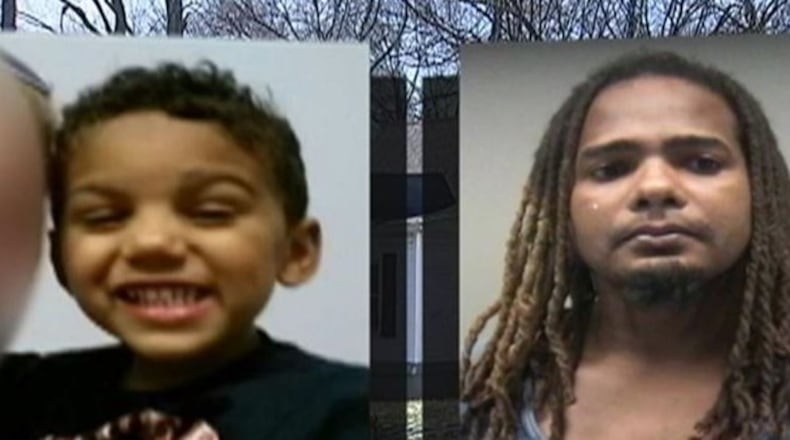 Takoda Collins, left, and his father, Al-Mutahan McLean