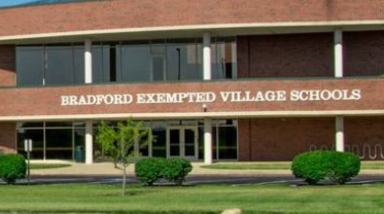 Bradford Exempted Village Schools and a teacher in the district have been named defendants in a lawsuit stemming from a child restraint incident in 2015. (Courtesy: Bradford Exempted Village Schools)
