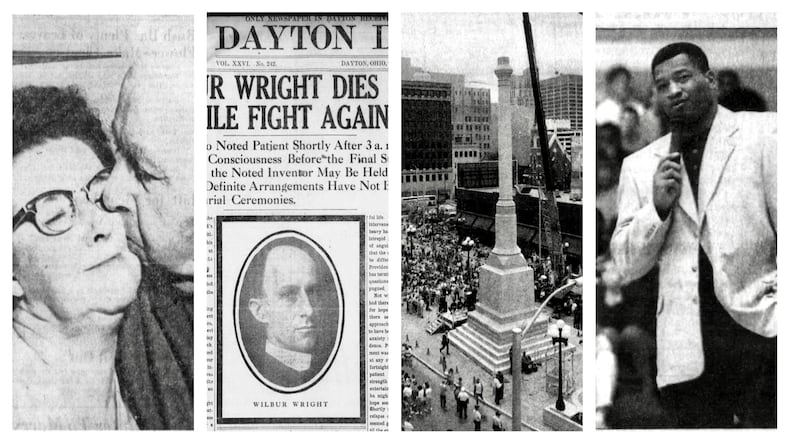 Dayton history headlines for the week of  May 28 - June 3. DAYTON DAILY NEWS ARCHIVES