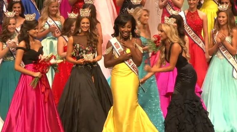 Kennedy Chase, a junior at Stivers School for the Arts in Dayton, wins the Miss High School America pageant. She lives in lives in Sugarcreek Twp. CONTRIBUTED