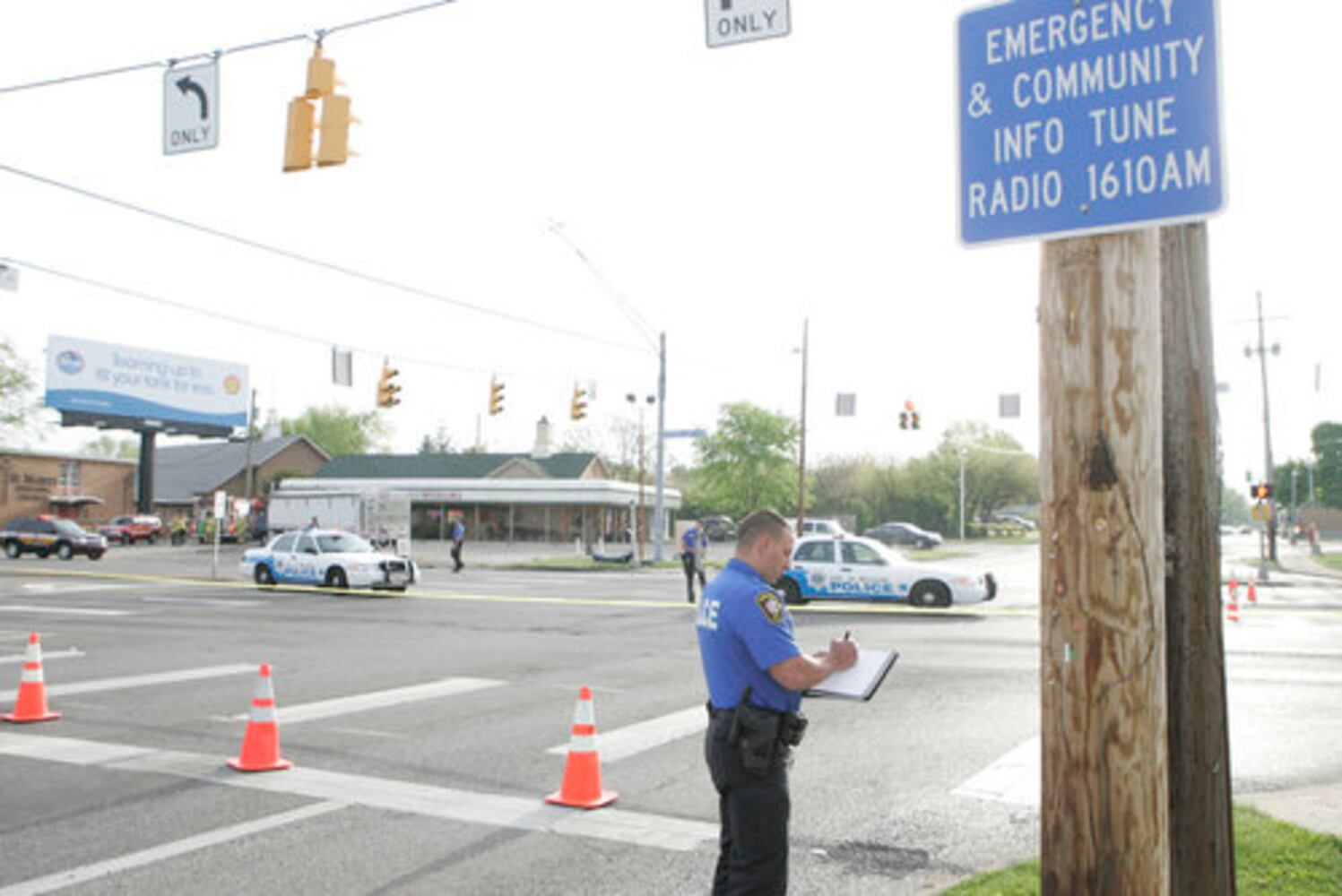Crash at Woodman, Burkhardt