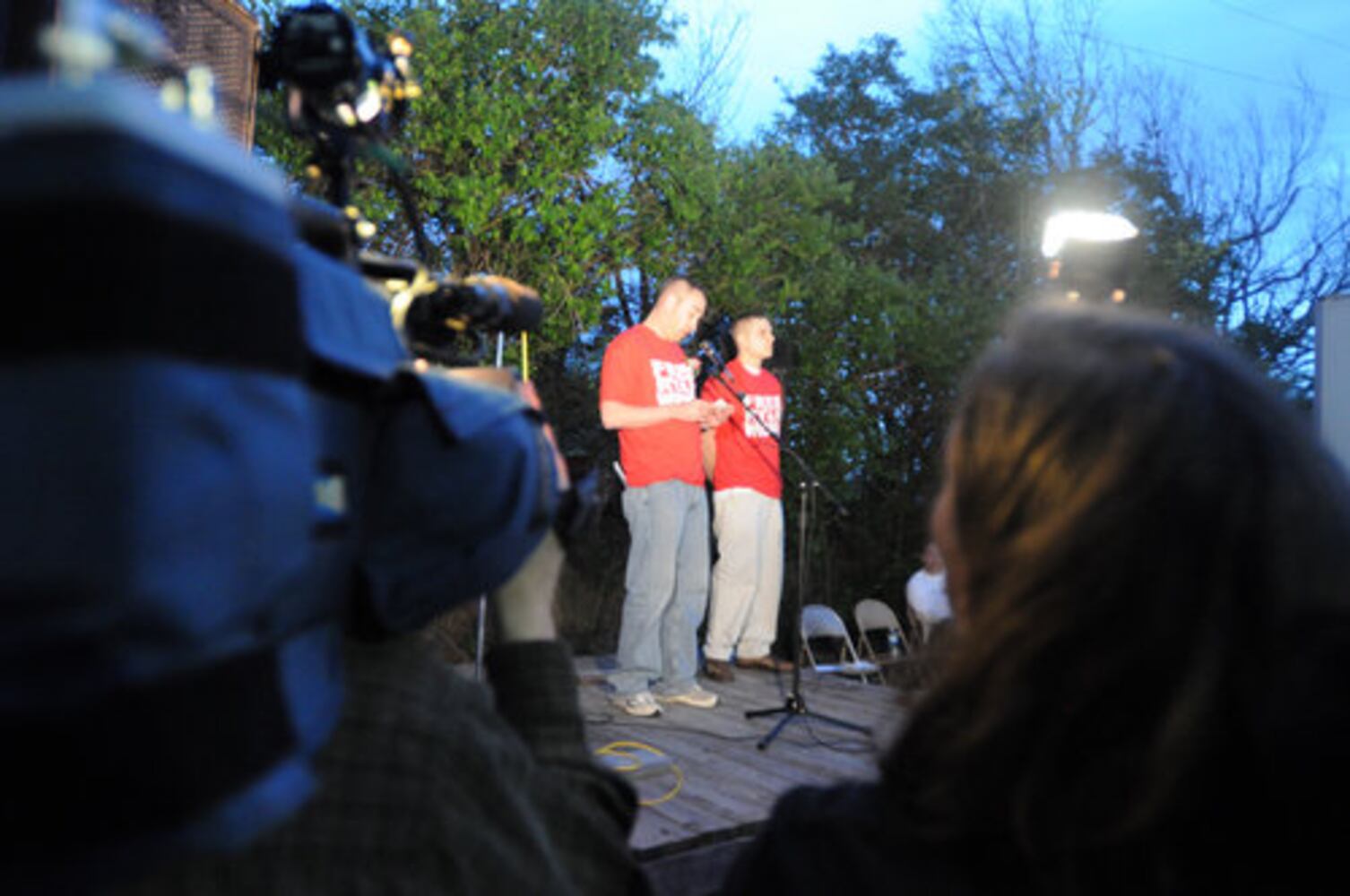 Vigil held for Ryan Widmer