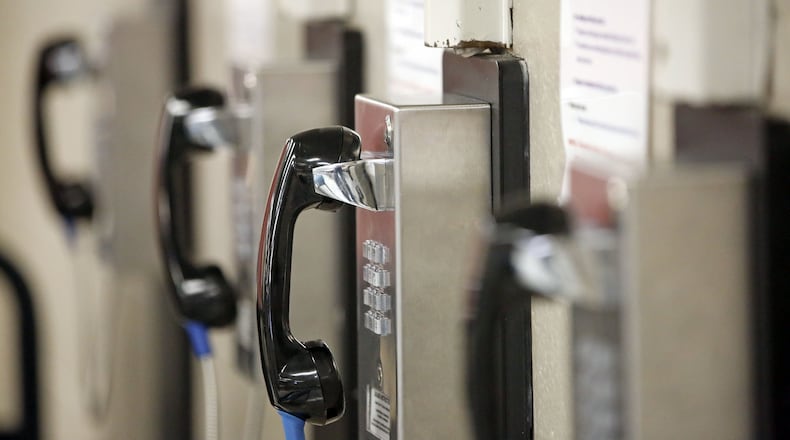 Scenes from the women’s side of the Montgomery County Jail. TY GREENLEES / STAFF