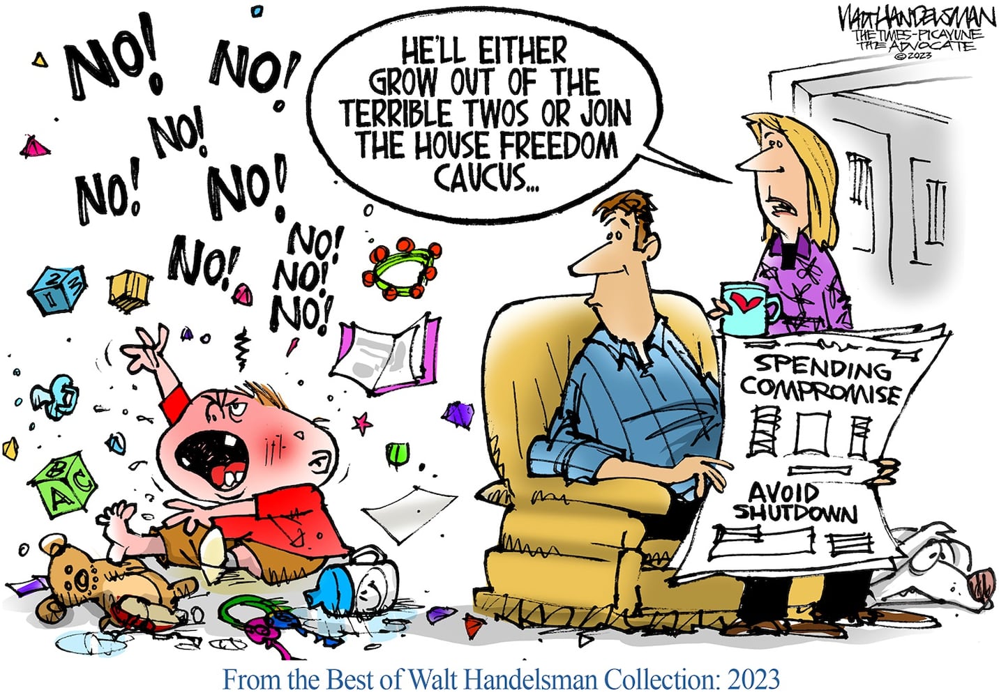 CARTOONS: Walt Handelsman, Jan. 3, 2024