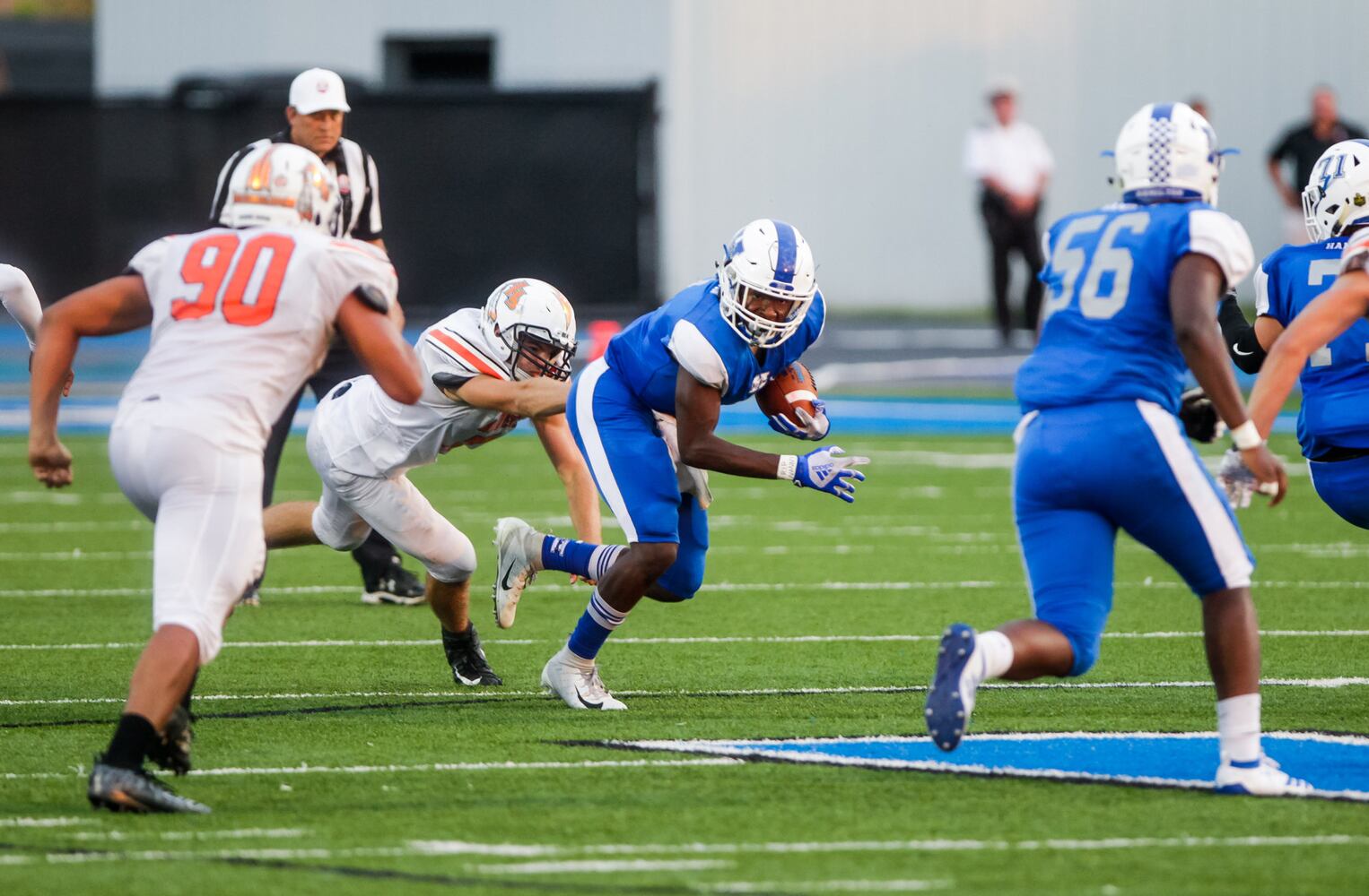 Hamilton Big Blue Football beats Anderson