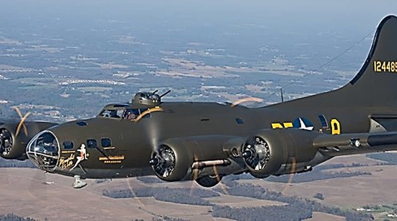The movie version of the famed iconic World War II B-17 bomber, Memphis Belle. CONTRIBUTED