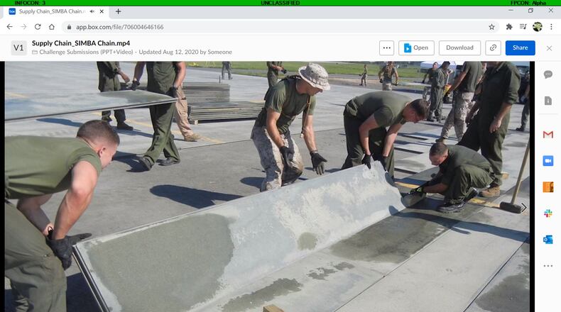 A scene from the inaugural Advanced Manufacturing Olympics. The recorded competitions can be viewed in the four-day event starting Tuesday. Contributed.