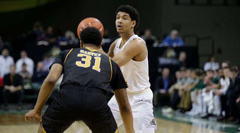 February 9,2017: The Men’s Basketball game between the Milwaukee Panthers and the Wright State Raiders at the Nutter Center in Fairborn, Ohio.