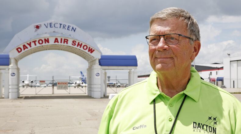 Roger Doctor, Vectren Dayton Air Show public safety director began working on plans for this year’s show immediately following the 2017 air show. TY GREENLEES / STAFF