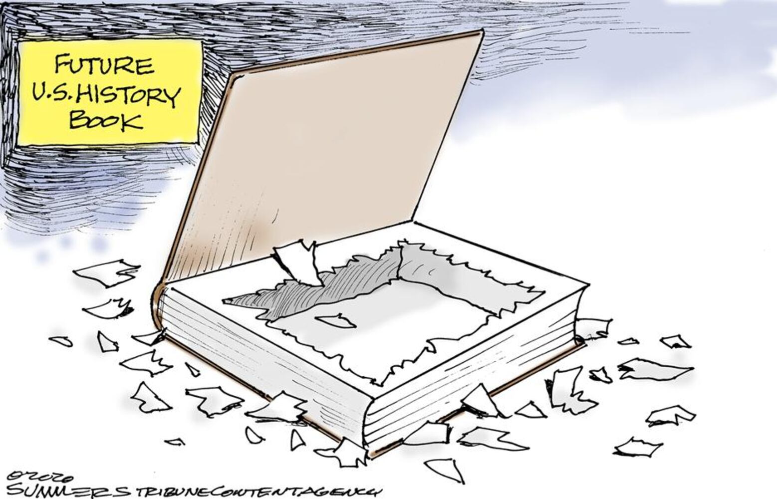 Week in cartoons: Black Lives Matter, Bill Barr and more