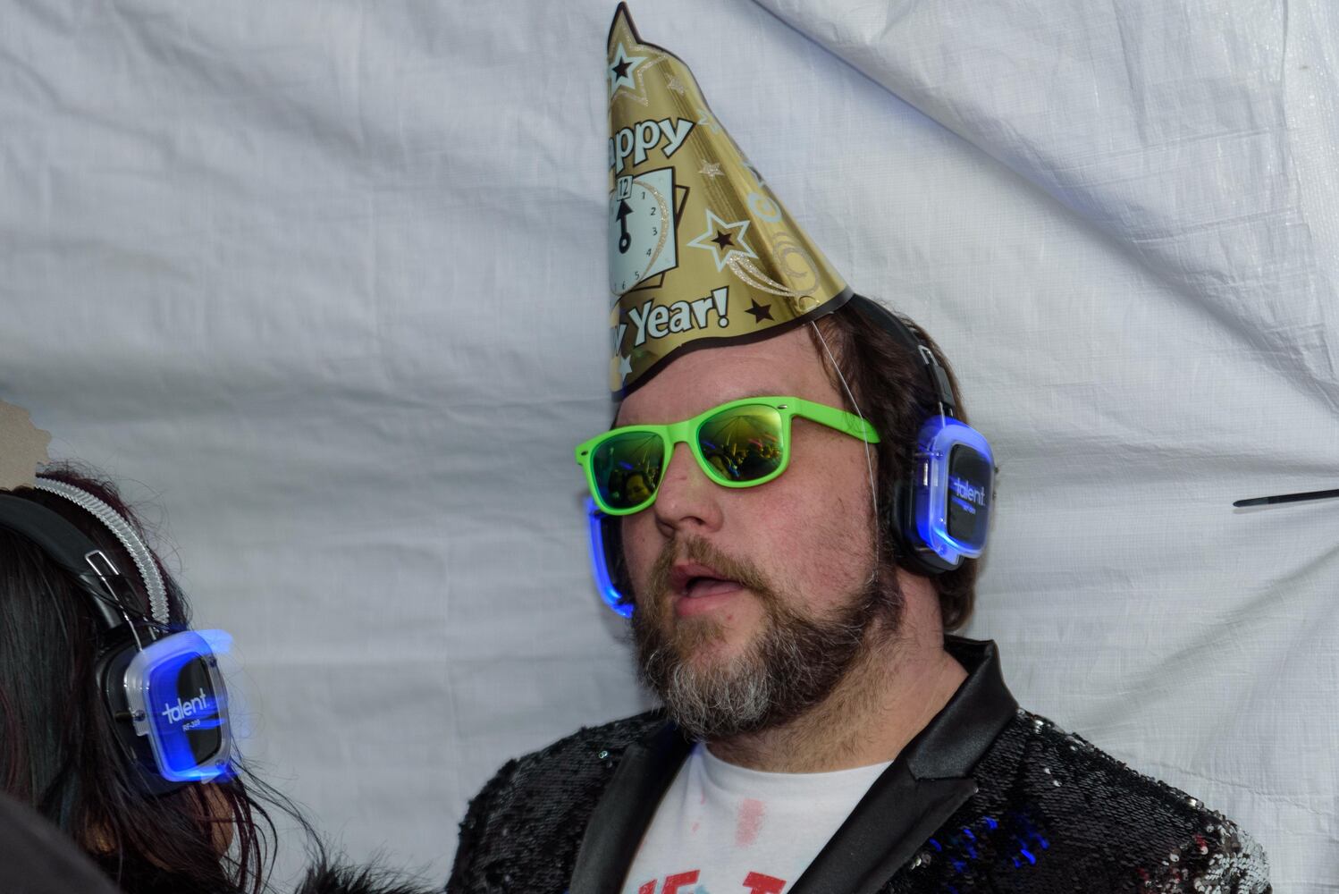 PHOTOS: Did we spot you at Dayton's New Year's Eve Ball Drop and Silent Disco at Yellow Cab Tavern?