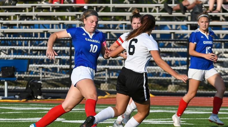 Carroll High School senior Cat McNamara leads the Patriots in scoring. CHRIS GREEN / CM GREENE PHOTOGRAPHY
