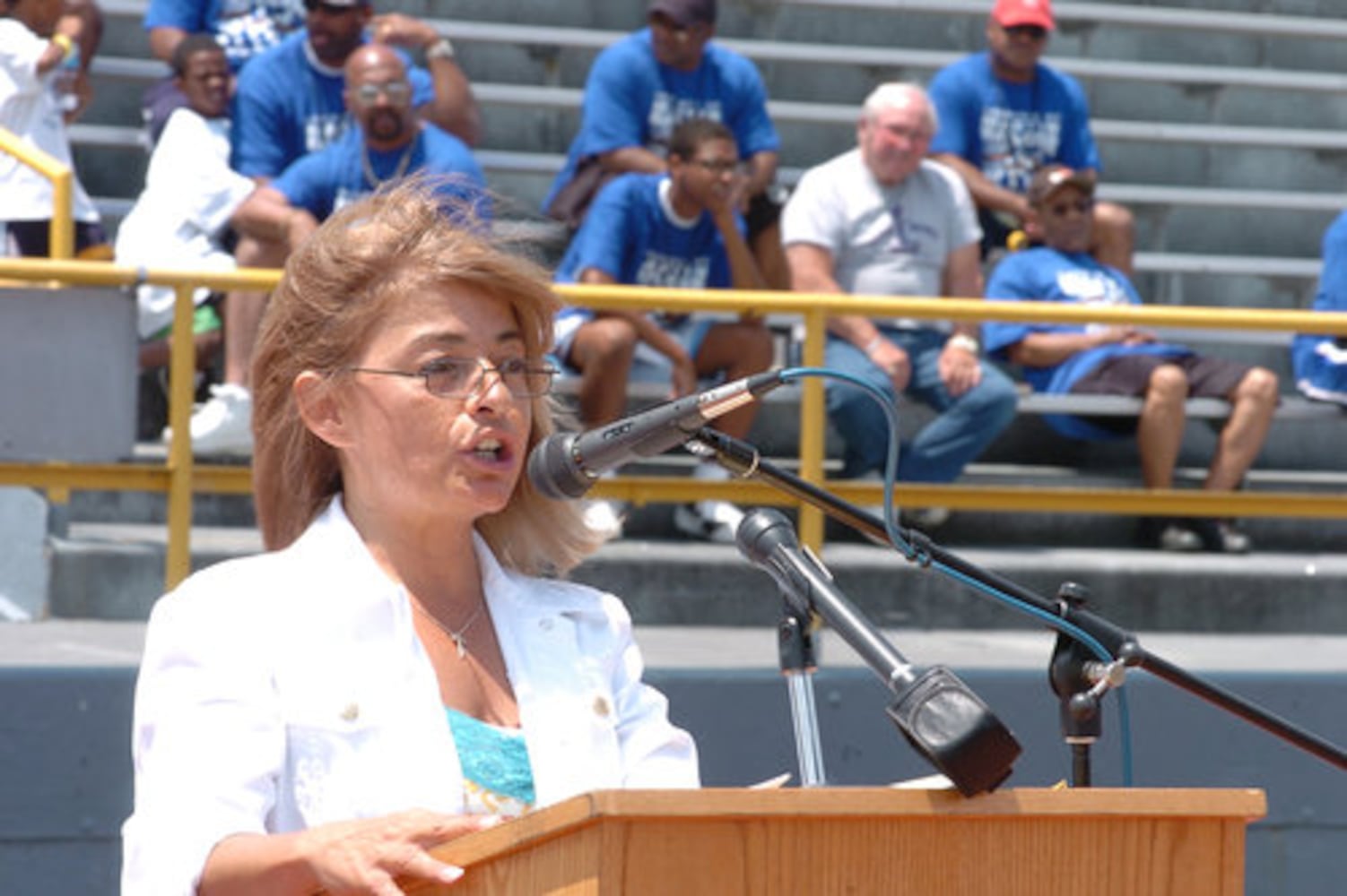 DSP dedicated stadium press box