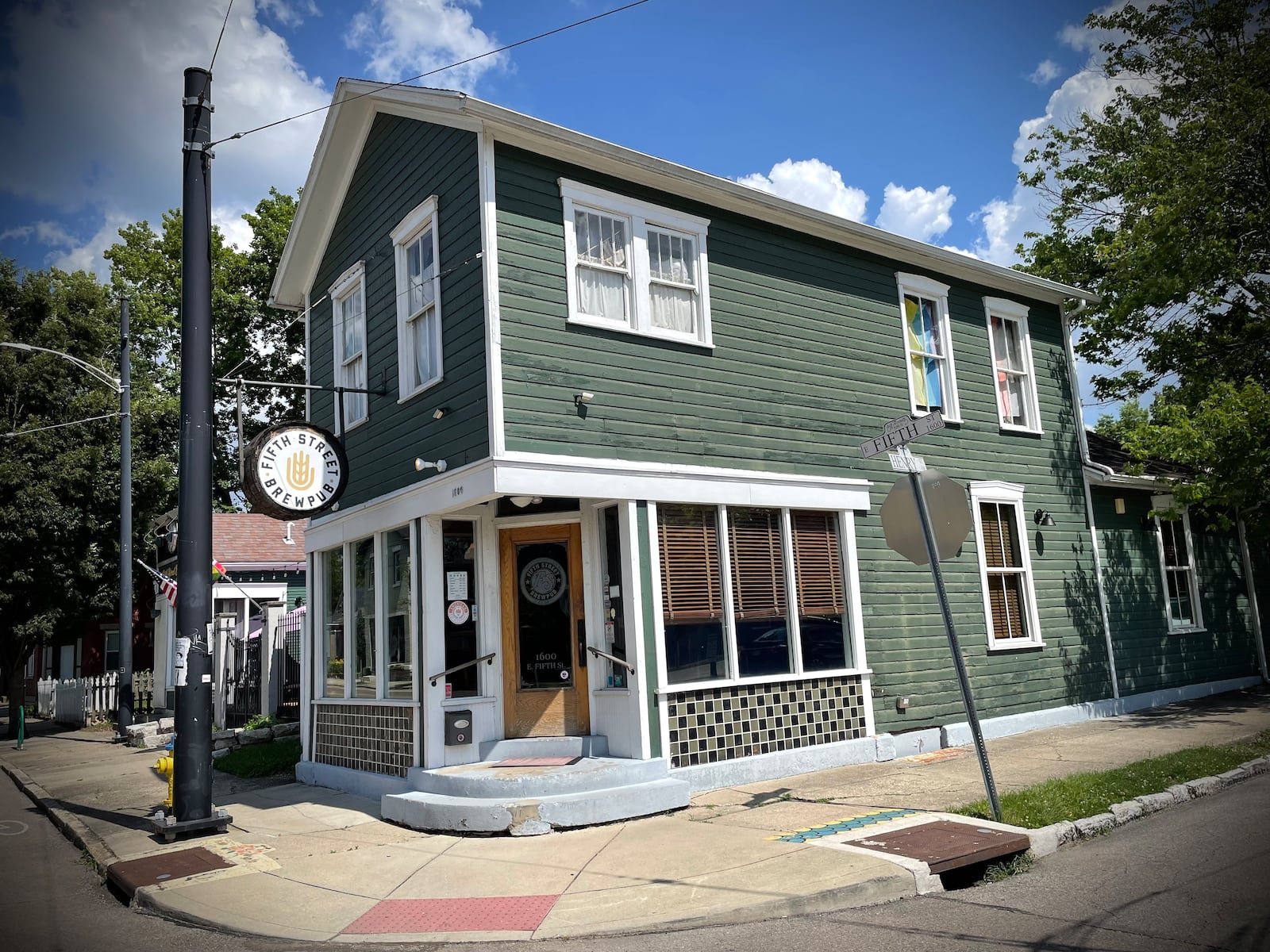 Fifth Street Brewpub is located at 1600 E. Fifth St. in Dayton's St. Anne's Hill neighborhood. NATALIE JONES/STAFF