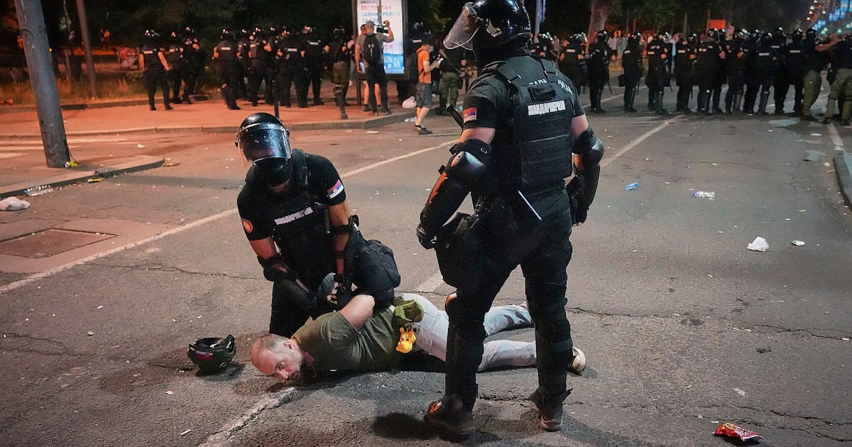Serbia's populist president announces more arrests after a massive anti-government...