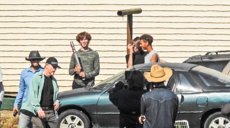 Crews were busy filming scenes for the "Hillbilly Elegy" movie Thursday, August 8, 2019 in Middletown. The Netflix movie is a film adaptation of "Hillbilly Elegy: A Memoir of a Family and Culture in Crisis" that was written by J.D. Vance about growing up in Middletown and in Jackson, Ky. The memoir was a bestseller released in 2016. "Hillbilly Elegy" is directed by Ron Howard and will feature several major film stars that include Amy Adams, Glenn Close and Gabriel Basso. NICK GRAHAM/STAFF