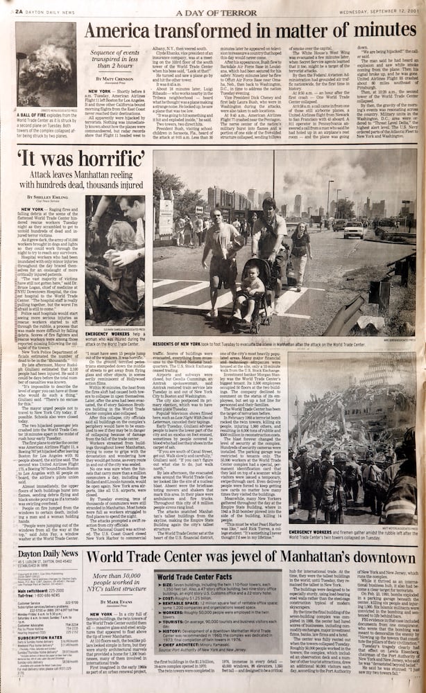 DDN Special Edition Sept 11, 2001