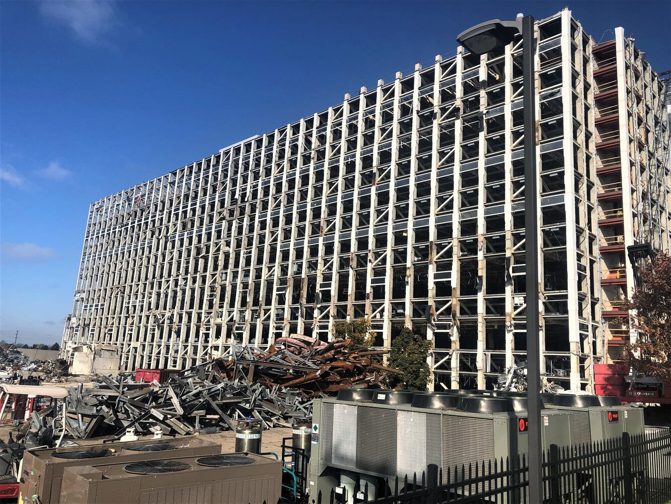 PHOTOS: Demolition of Good Samaritan Hospital continues