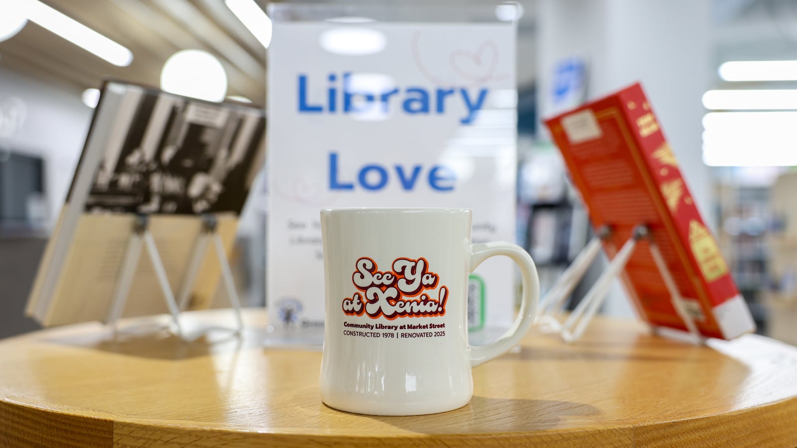 The Grand Reopening of Xenia Community Library is scheduled for Saturday. The library recently underwent a renovation that was possible as a result of a levy passing in 2022. An expanded children's area, additional windows with natural light, glass walls and low bookshelves are among the changes. BRYANT BILLING / STAFF