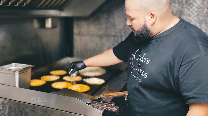 Chido’s Tacos, a popular Springfield food truck, is opening a brick-and-mortar operation in COhatch The Market in downtown Springfield. Pictured is Owner Armando Nunez (CONTRIBUTED PHOTO).