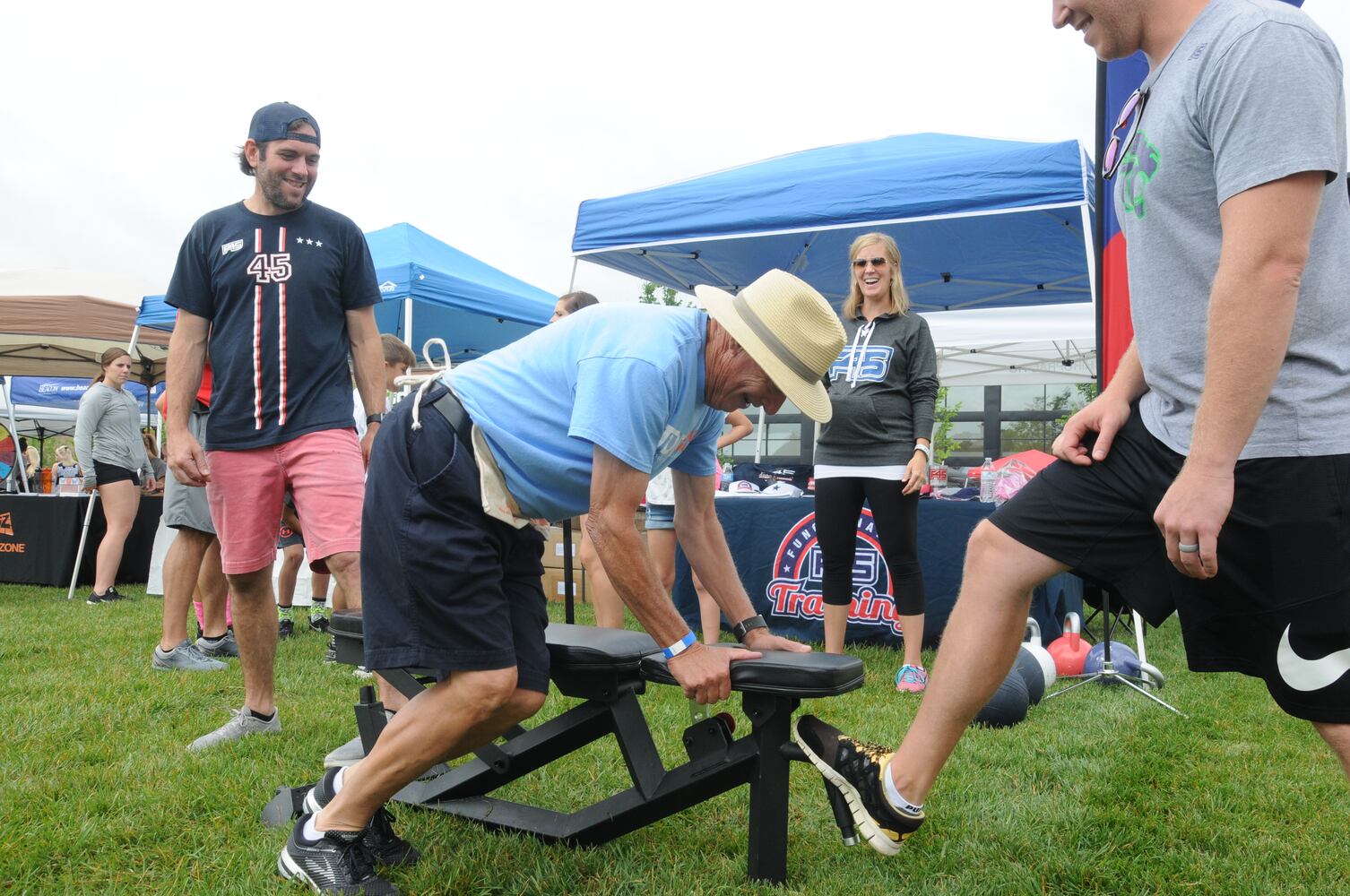 PHOTOS: Did we spot you flexing your muscles at Austin Landing’s first Fitness Fest?