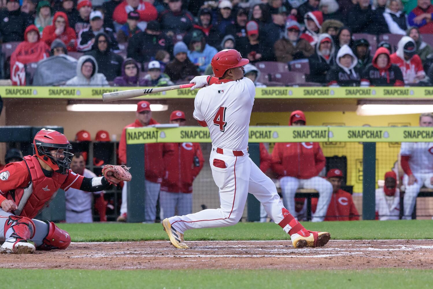 PHOTOS: Cincinnati Reds vs. Reds Top Prospects at Day Air Ballpark