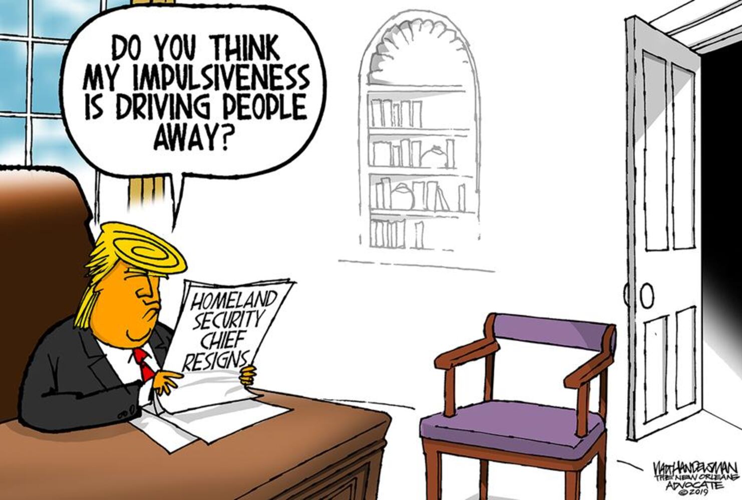 Week in cartoons: Trump’s tax returns, the black hole and more