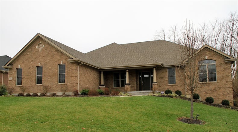 The ranch has about 3,620 sq. ft. of living space. The house is located within the Clearcreek Twp. community that has a community swimming pool, pond and common areas. The house has a 3-car, side-entry garage with extra parking pad. CONTRIBUTED PHOTOS BY KATHY TYLER