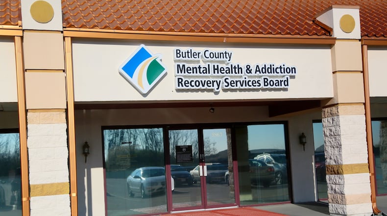 The Butler County Mental Health & Addiction Recovery Services Board shelved the idea of asking the voters for a tax levy to support addiction services after Prosecutor Mike Gmoser determined mental health levy dollars can be used to support addiction services. GREG LYNCH / STAFF