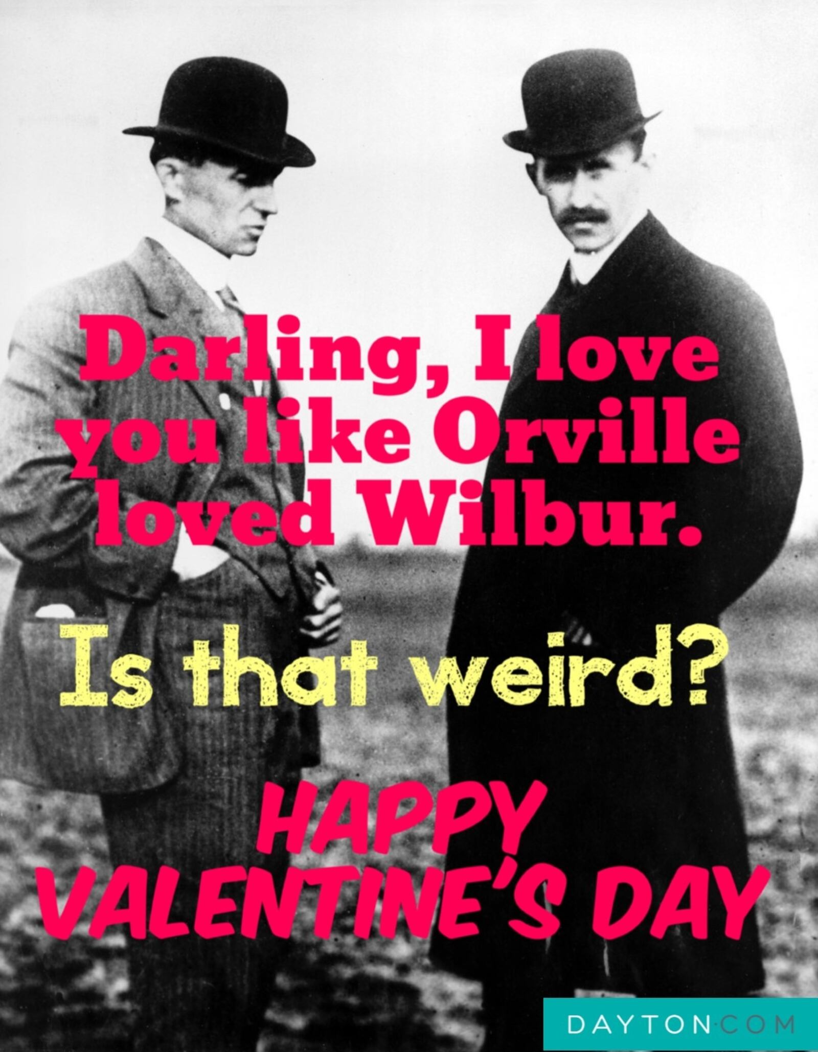 Dayton is for lovers. Here are some Dayton area themed Valentine's  memes we came up with to prove it. Illustration by Amelia Robinson.
