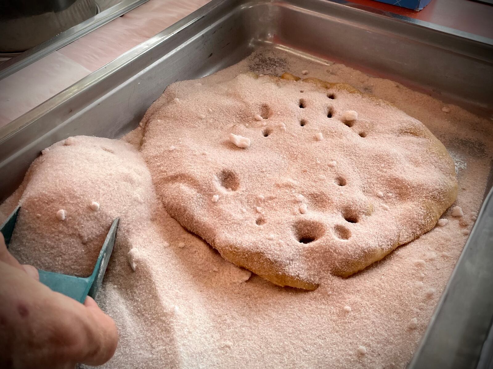 Pennsylvania Dutch by Rismiller Concessions serves funnel cakes, elephant ears, sugar waffles and deep fried Oreos. NATALIE JONES/STAFF