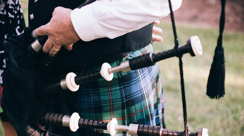 A former firefighter in Arizona stands in his driveway at sunset and plays the bagpipes to cheer his neighbors during the coronavirus pandemic.