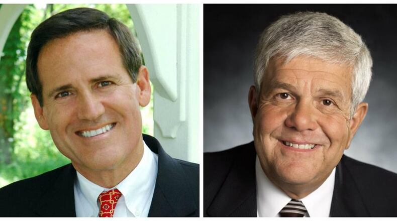 Warren County Commissioner Tom Grossmann and Former State Rep. Ron Maag