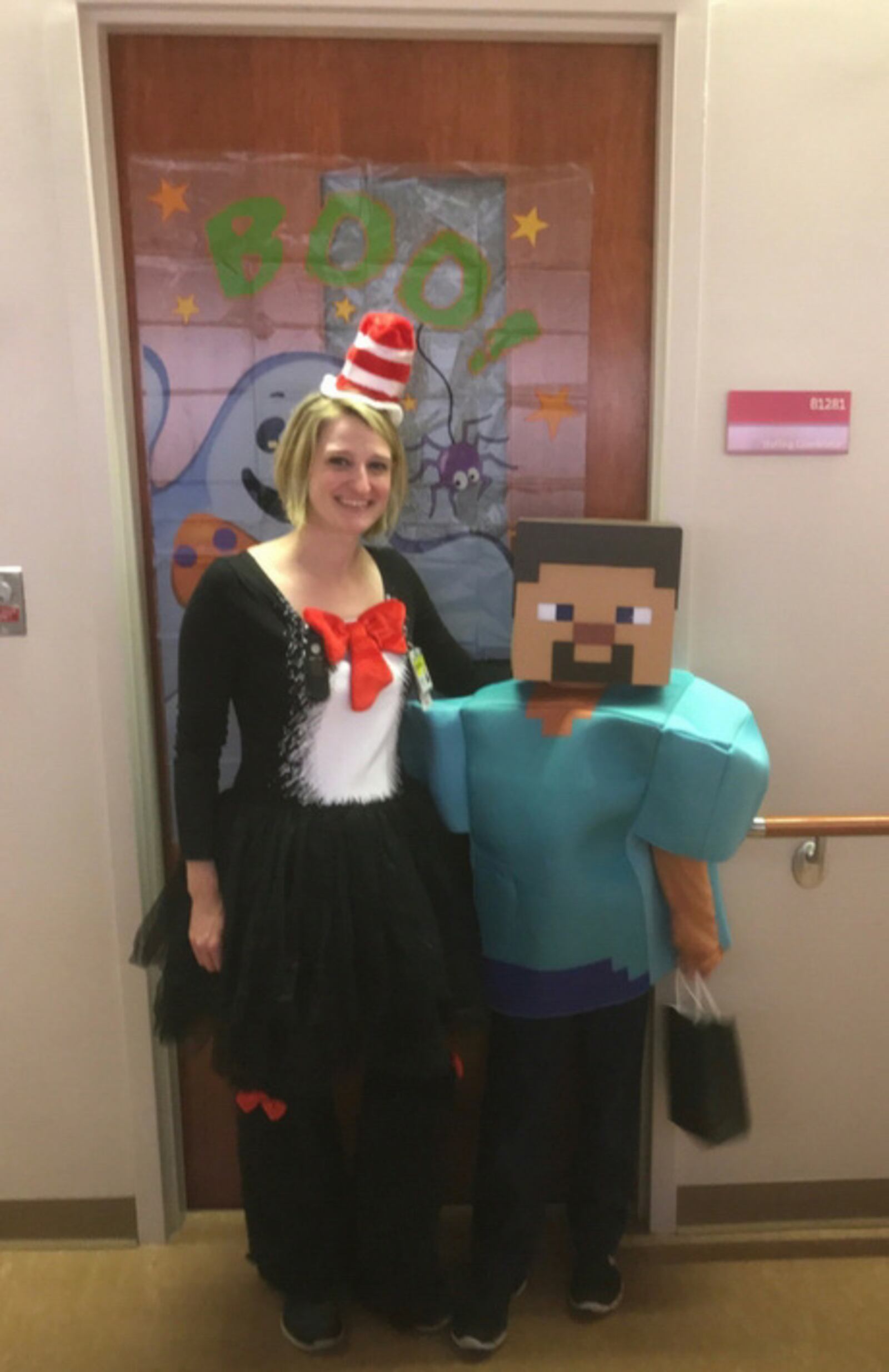A Halloween celebration was held for babies in the Miami Valley Hospital Neonatal Intensive Care Unit (NICU) and their siblings. Photo: Miami Valley Hospital