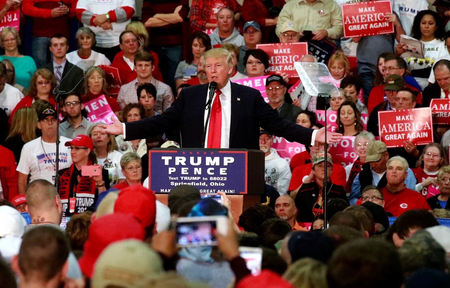 PHOTOS President Trump's past visits to the region.