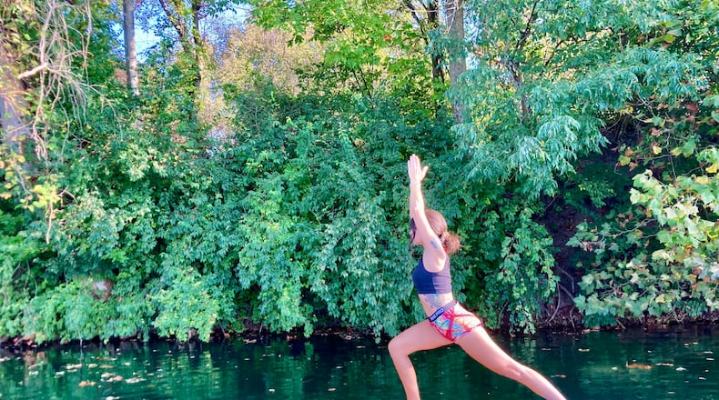 Float Yoga & Paddleboard offers SUP yoga classes at Eastwood MetroPark - contributed