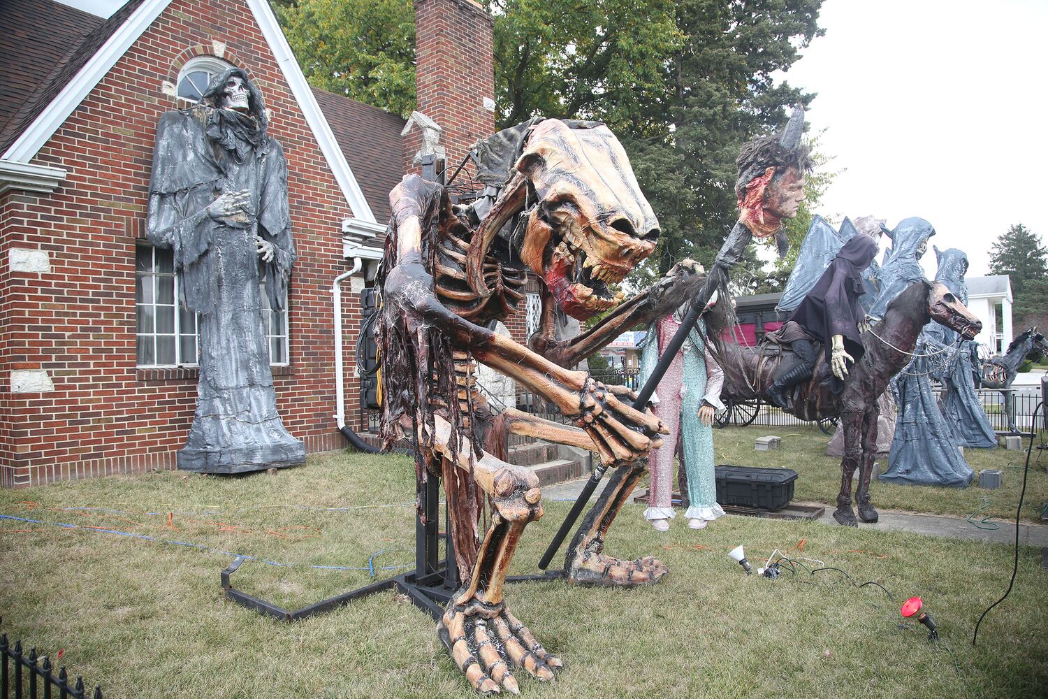 PHOTOS: Elaborate Halloween decorations transform Fairborn into the creepiest of communities