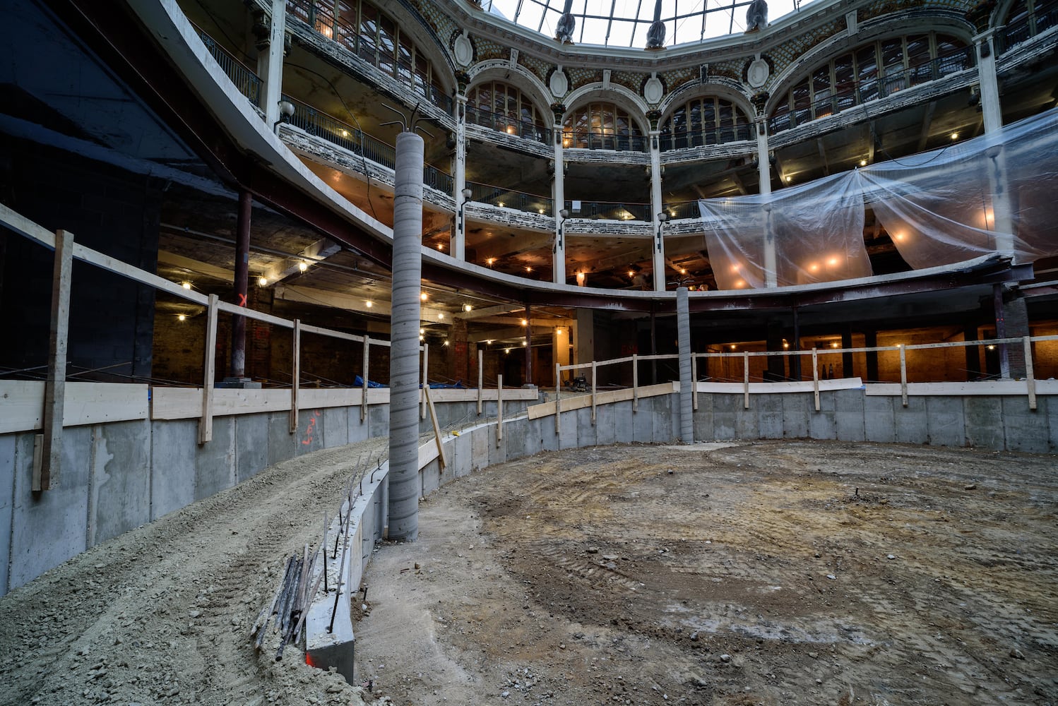 PHOTOS: See the latest progress on the Dayton Arcade