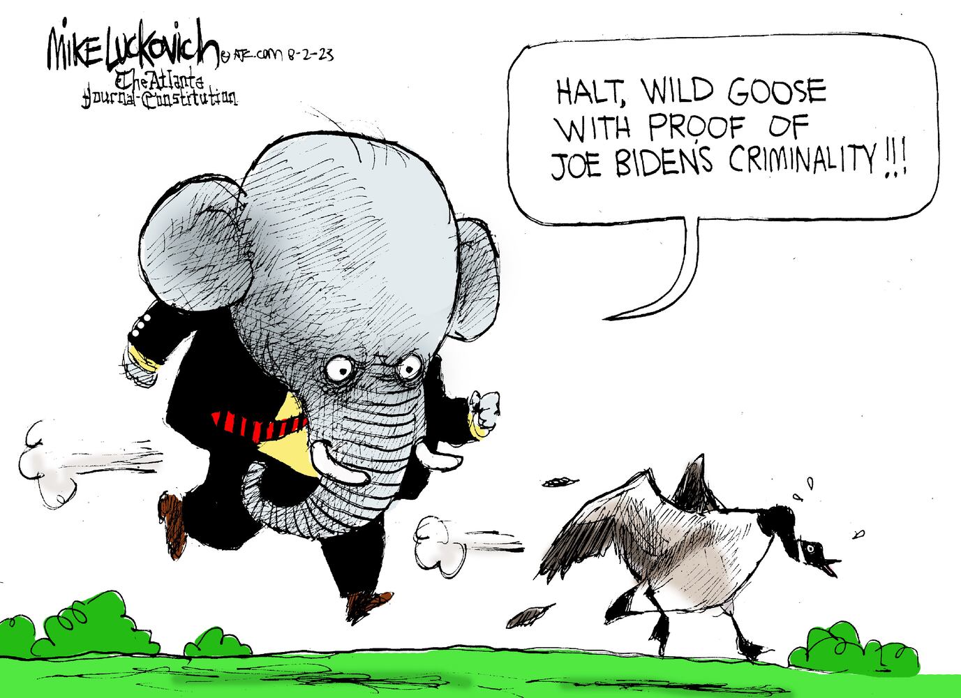 CARTOONS: Mike Luckovich, Aug. 4, 2023