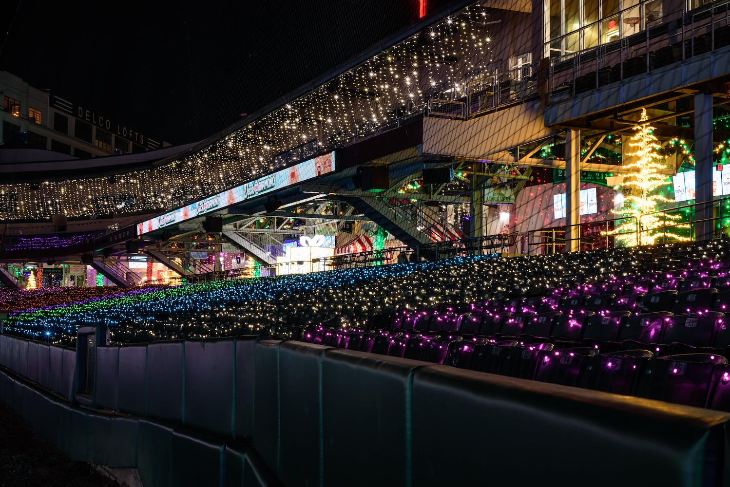 PHOTOS: Deck the Diamond at Day Air Ballpark