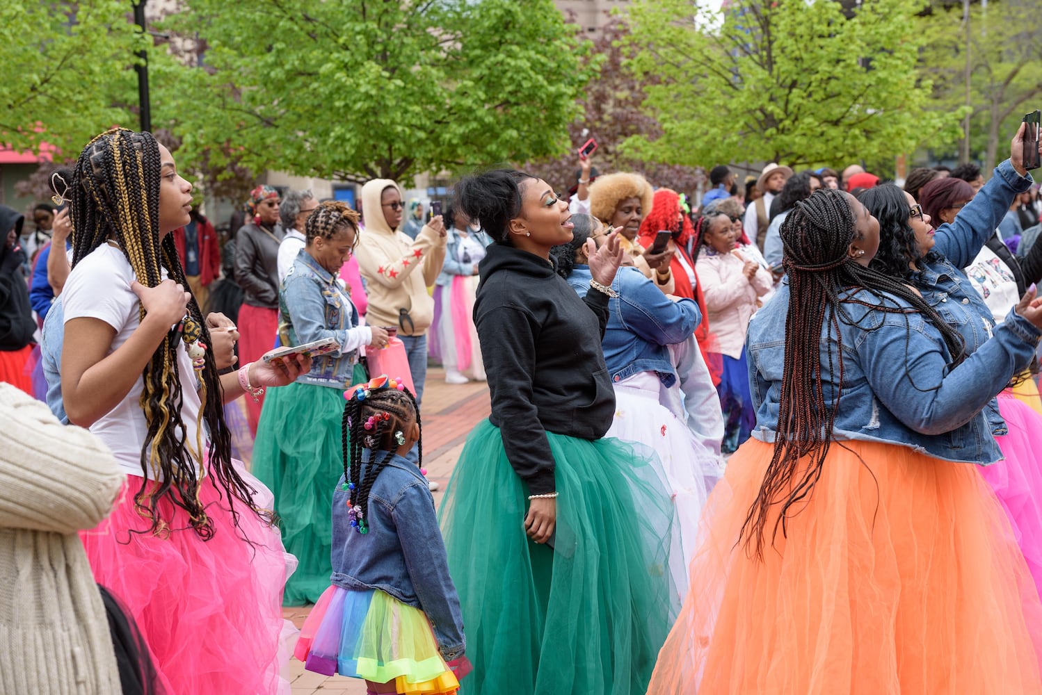 PHOTOS: Did we spot you at the 3rd Annual Women in Tulle Unity Walk in downtown Dayton?